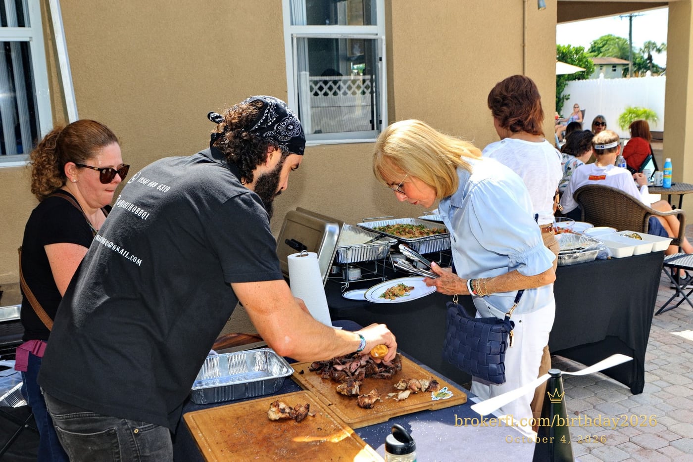 Natan · Braseiro BBQ at Palm Beach Bath & Tennis in Delray Beach.