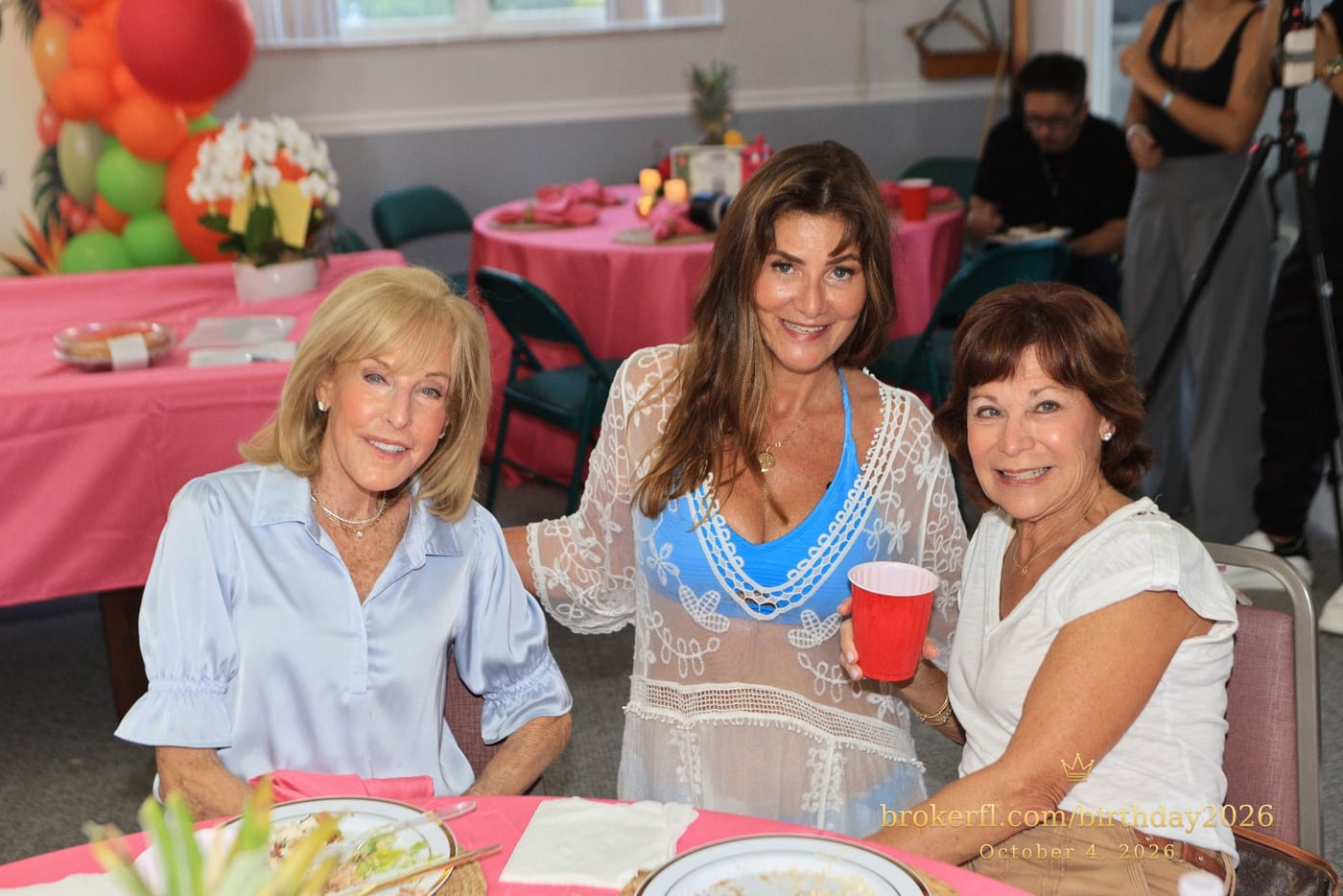 Linda Saslow · Birthday Celebration at Palm Beach Bath & Tennis in Delray Beach.