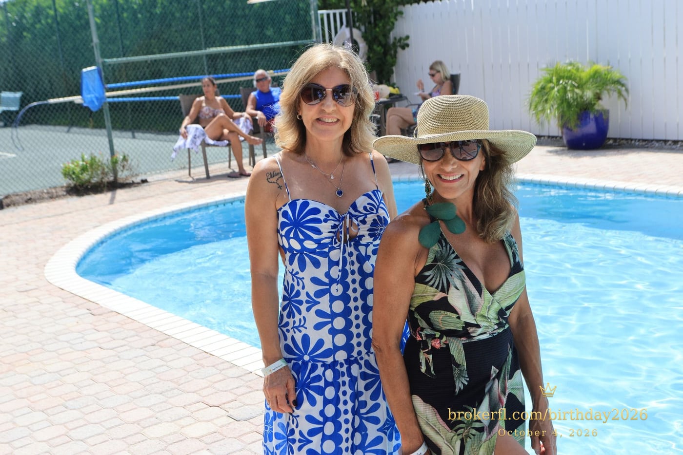 Marli & Friends · Poolside Birthday Memories at Karina’s birthday celebration in Delray Beach.
