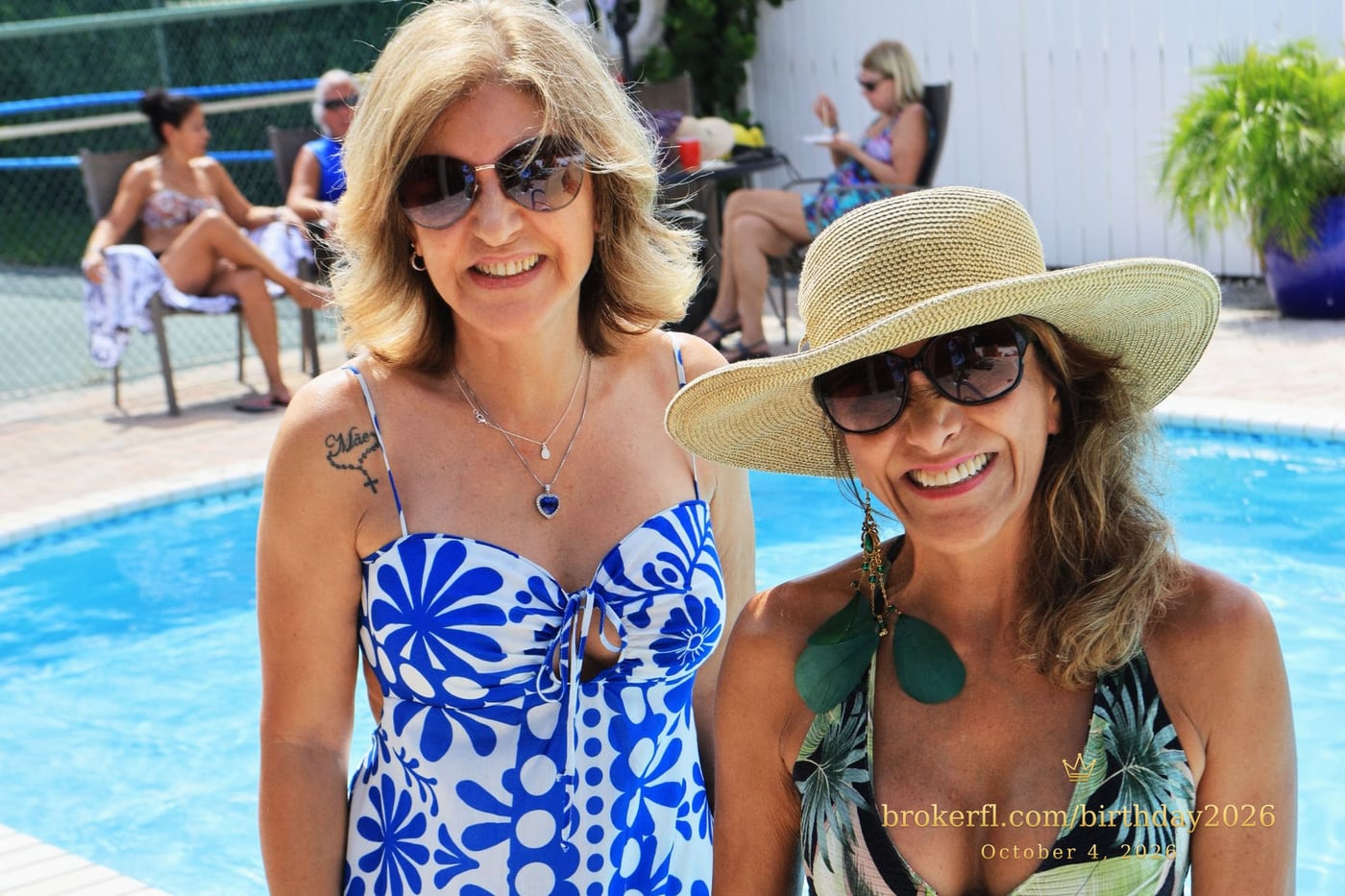 Marli & Friends · Poolside Birthday Memories at Karina’s birthday celebration in Delray Beach.