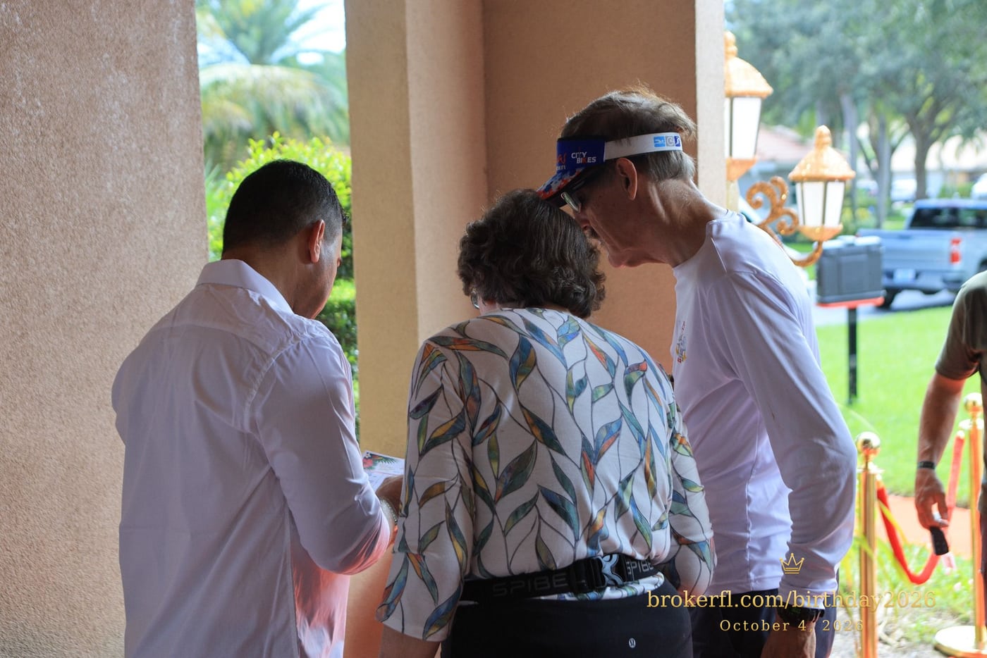 Julie & Phillip Goodwin at Karina’s birthday celebration in Delray Beach.