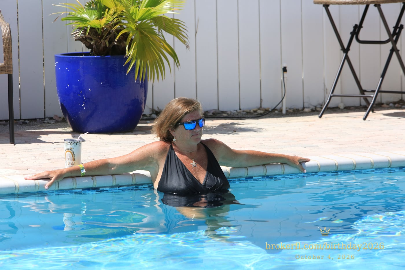 Laurie Fasolo · A Poolside Moment at Palm Beach Bath & Tennis in Delray Beach.