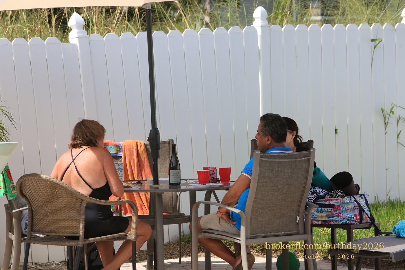 Gustavo · Birthday Memories at Karina’s birthday celebration in Delray Beach.