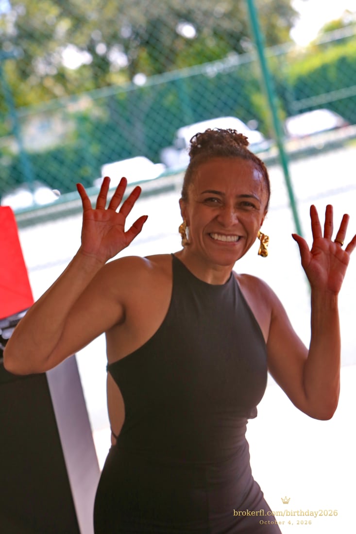 Kely Tali · A Joyful Birthday Moment at Karina’s birthday celebration in Delray Beach.