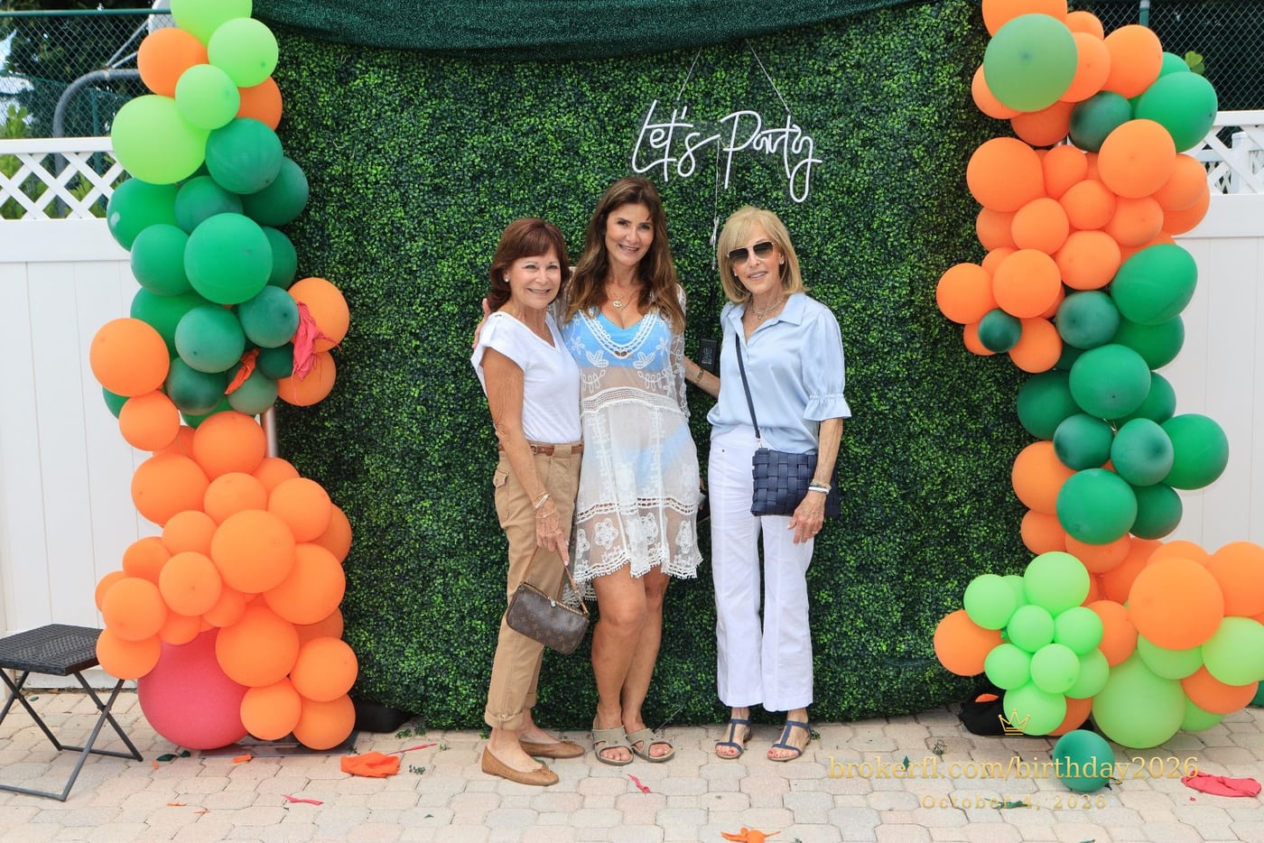 Linda Saslow · Birthday Celebration at Palm Beach Bath & Tennis in Delray Beach.